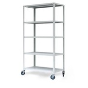 Стеллаж  на колесах 18.100.50/5 ТС Лайт